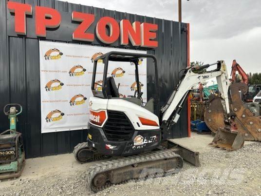 Bobcat E27Z Canopy Minigrävare < 7t