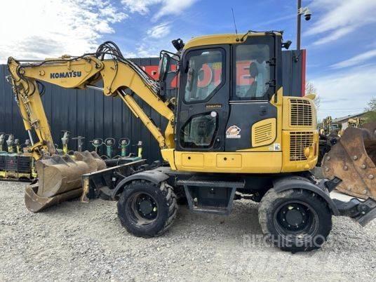 Komatsu PW98MR-10 Hjulgrävare