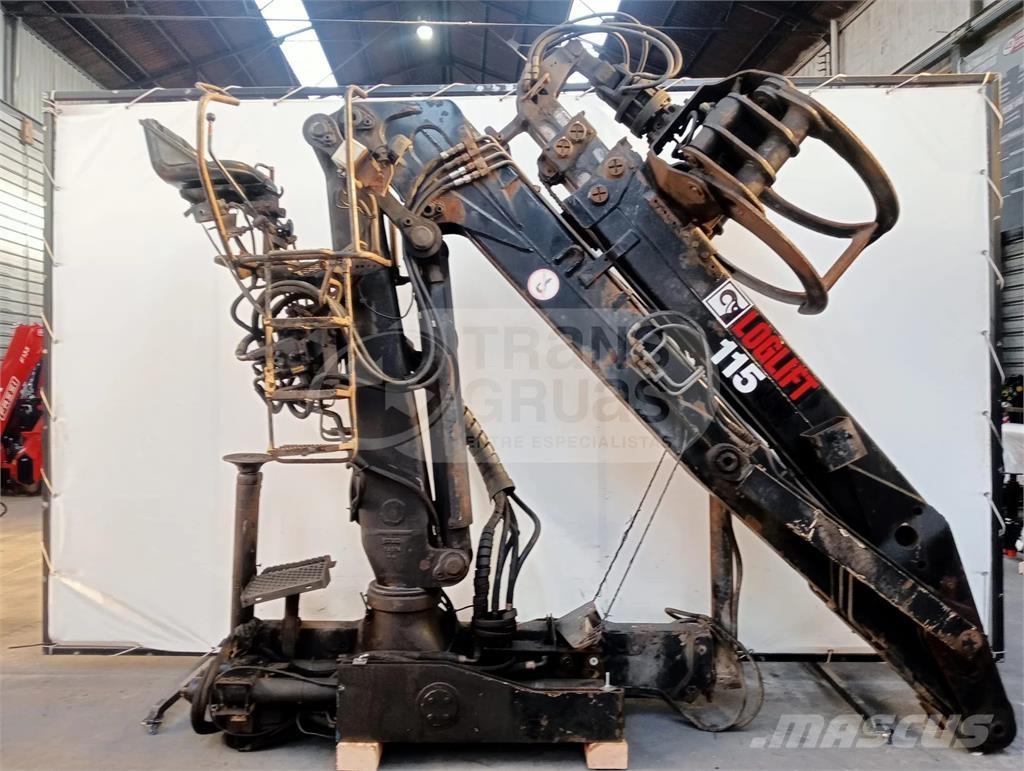 Loglift F115 ZT 93A Griplastare och kranar