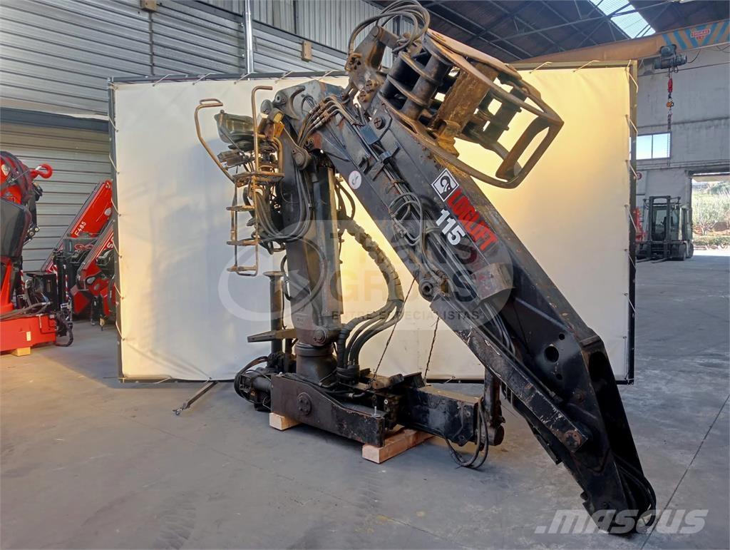 Loglift F115 ZT 93A Griplastare och kranar