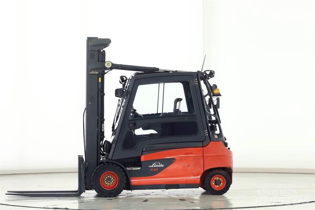 Linde E35L-01 Elmotviktstruckar