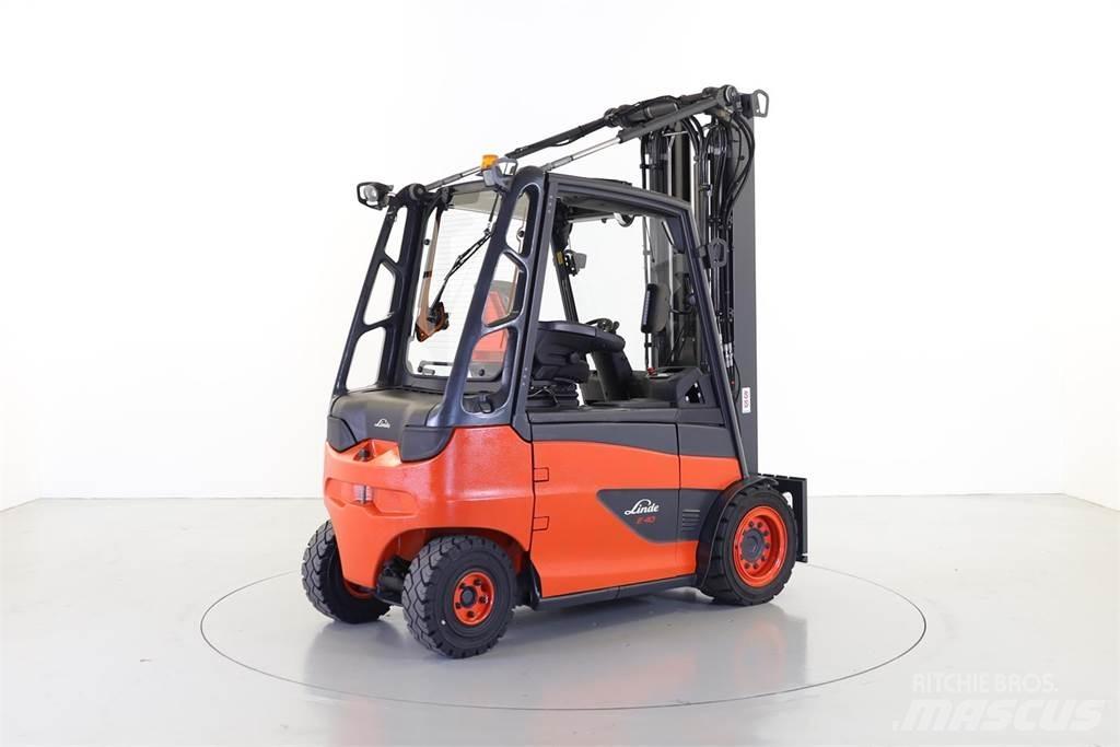 Linde E40-600 Elmotviktstruckar