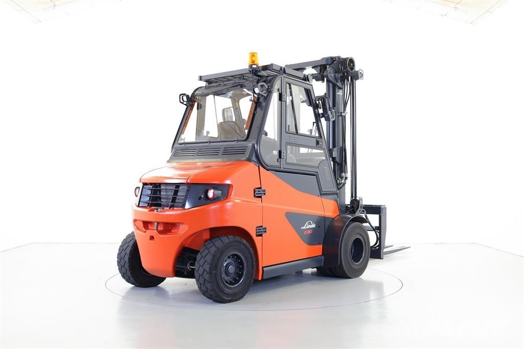 Linde E80/1279 Elmotviktstruckar