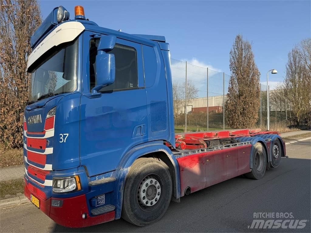 Scania R500 Lastväxlare med kabellift