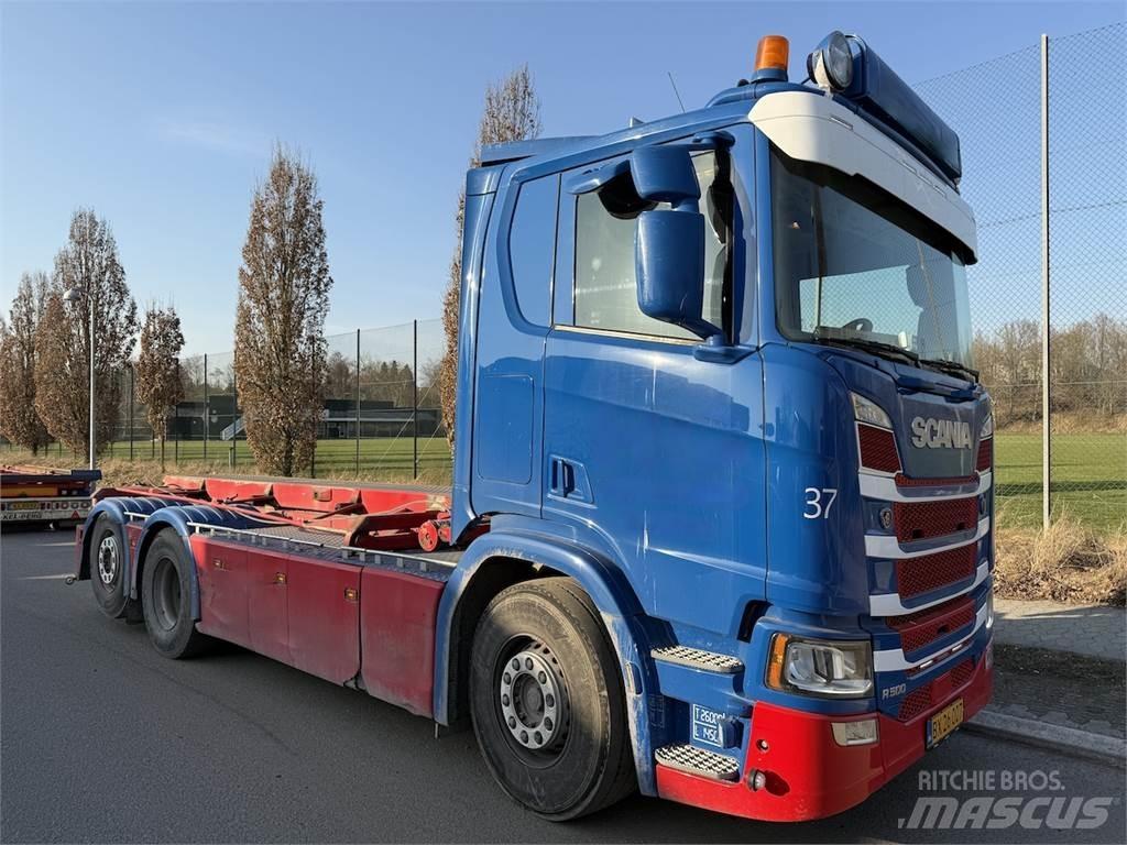 Scania R500 Lastväxlare med kabellift