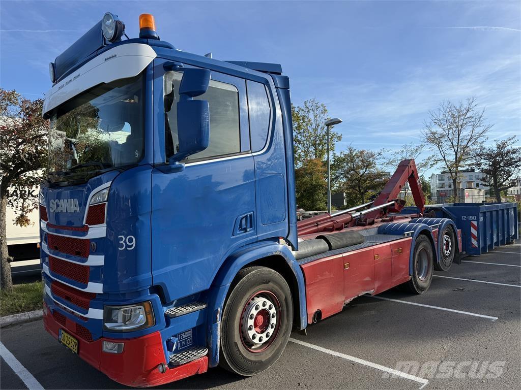 Scania R500 Lastväxlare med kabellift