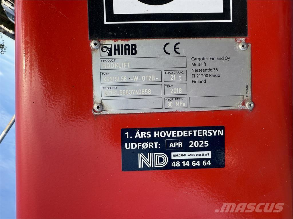 Scania R500 Lastväxlare med kabellift