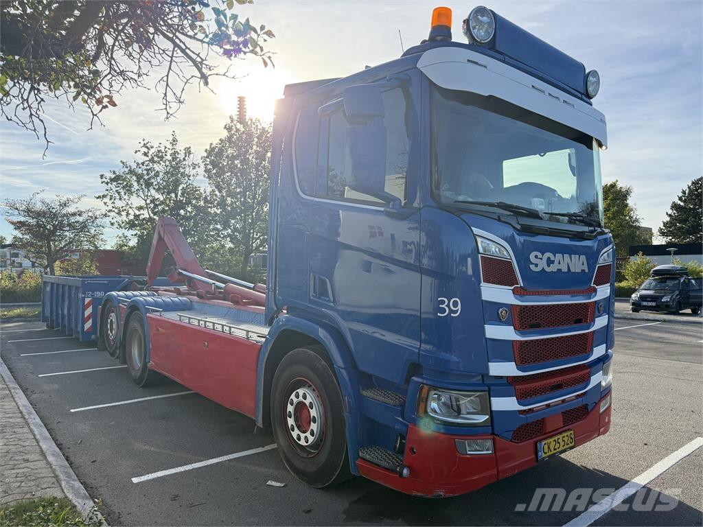 Scania R500 Lastväxlare med kabellift