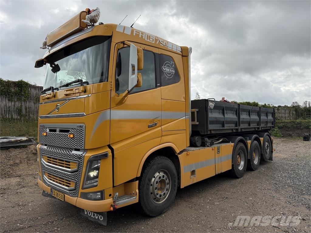 Volvo FH16 750hk Lastväxlare med kabellift