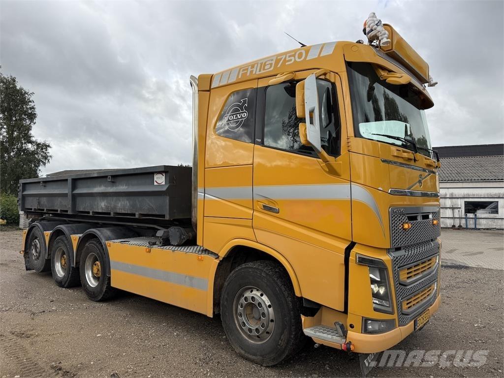 Volvo FH16 750hk Lastväxlare med kabellift