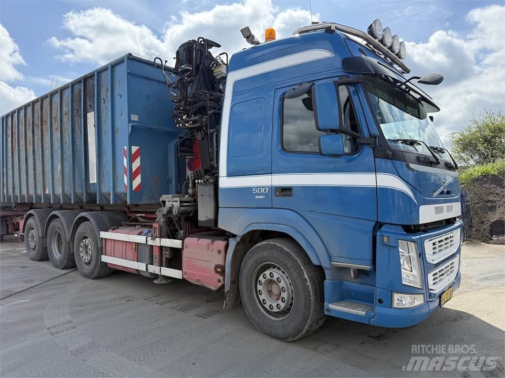 Volvo FM450 Lastväxlare med kabellift