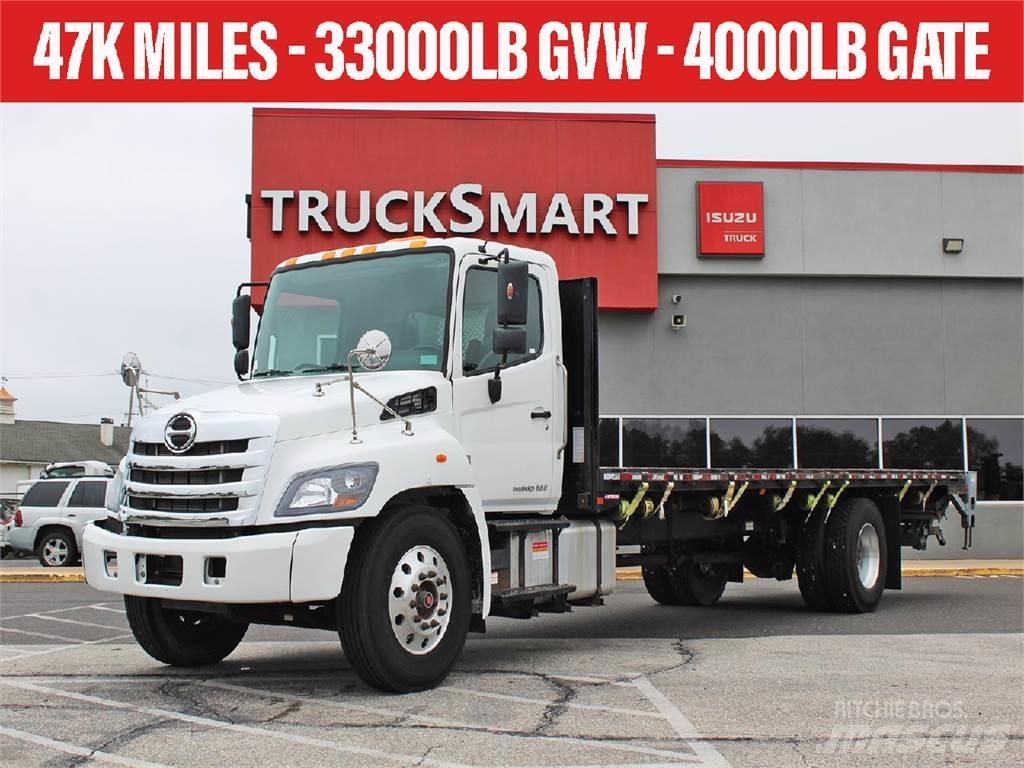 Hino 338 Flakbilar