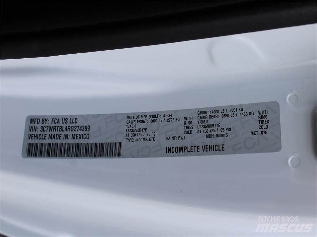 RAM 3500 Flakbilar