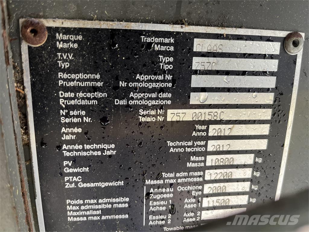 CLAAS 3300 Fyrkantspressar