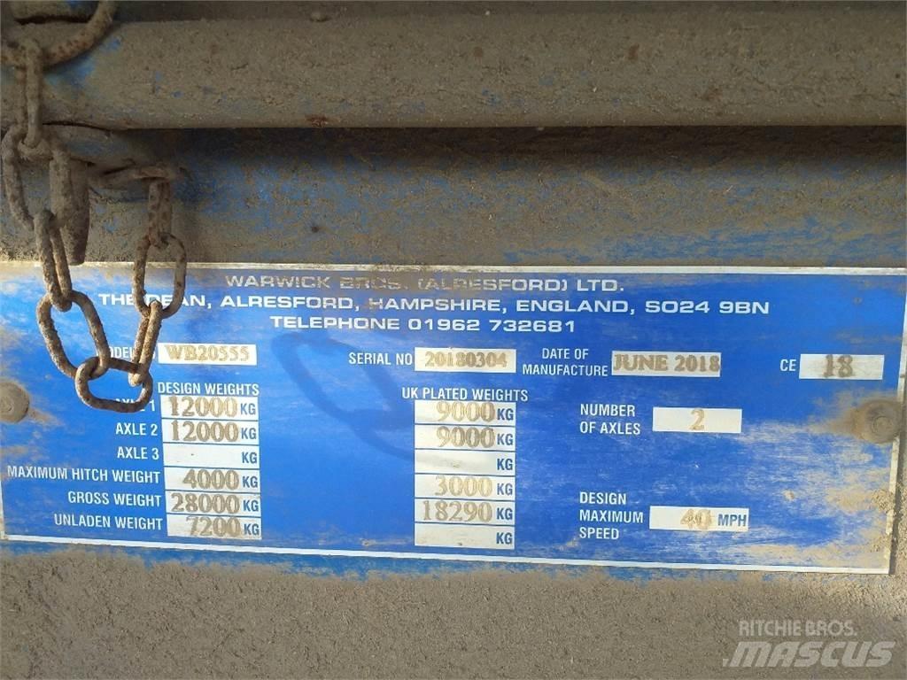  WARWICK 20 TONNE Övriga vagnar