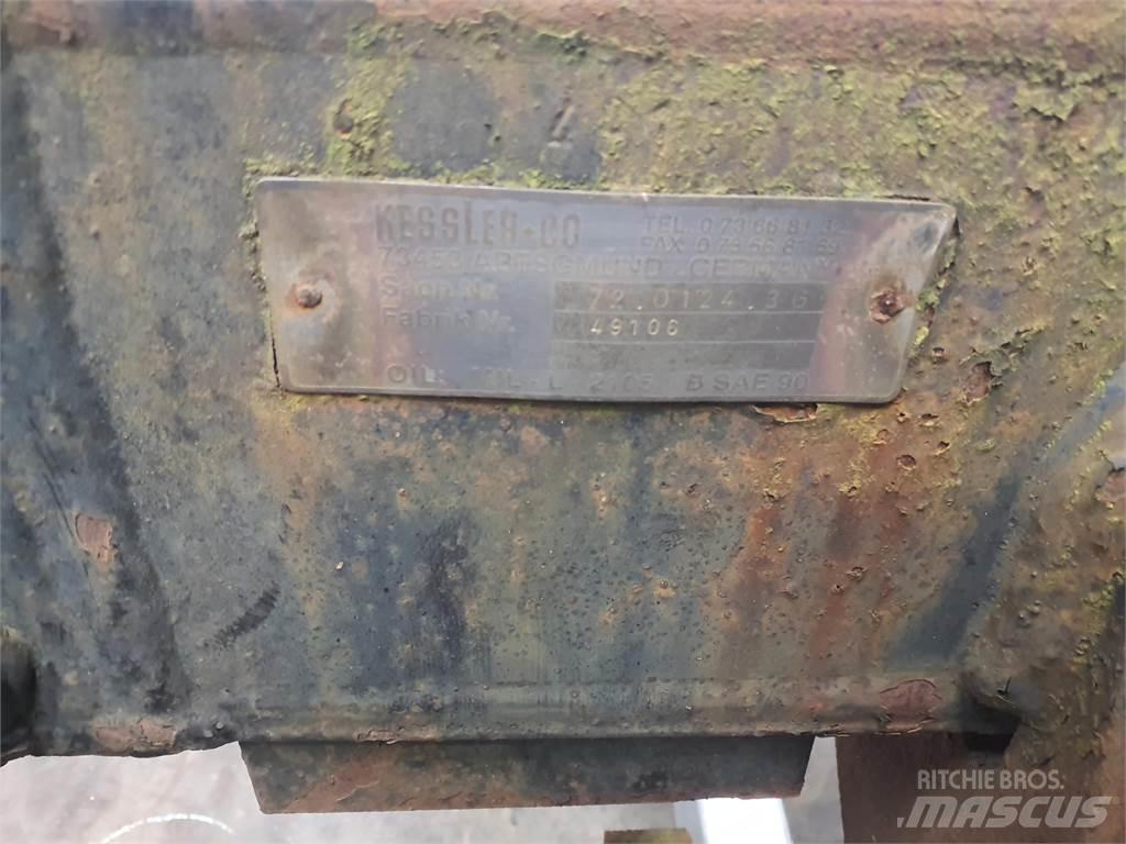 Faun ATF 60-4 axle 3 Hjulaxlar