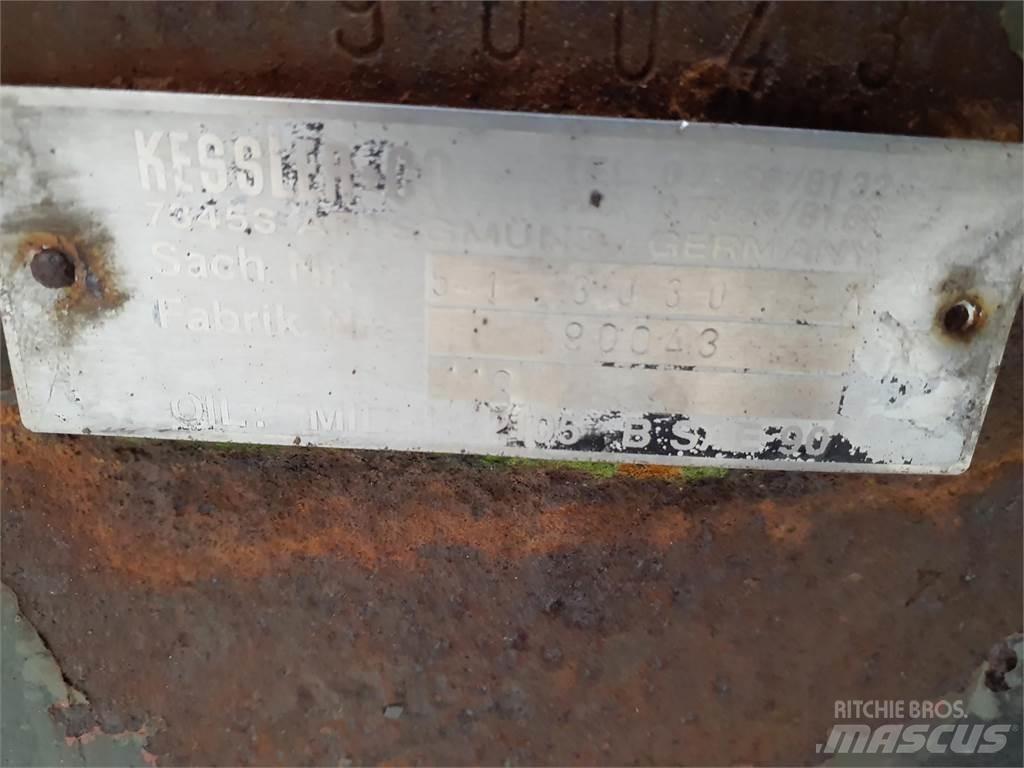 Faun RTF 25 axle 2 Hjulaxlar