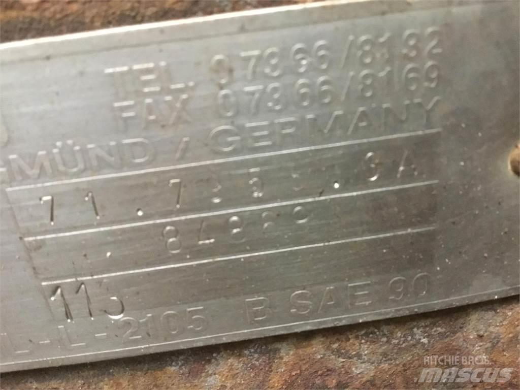 Faun RTF 45 axle 2 Hjulaxlar