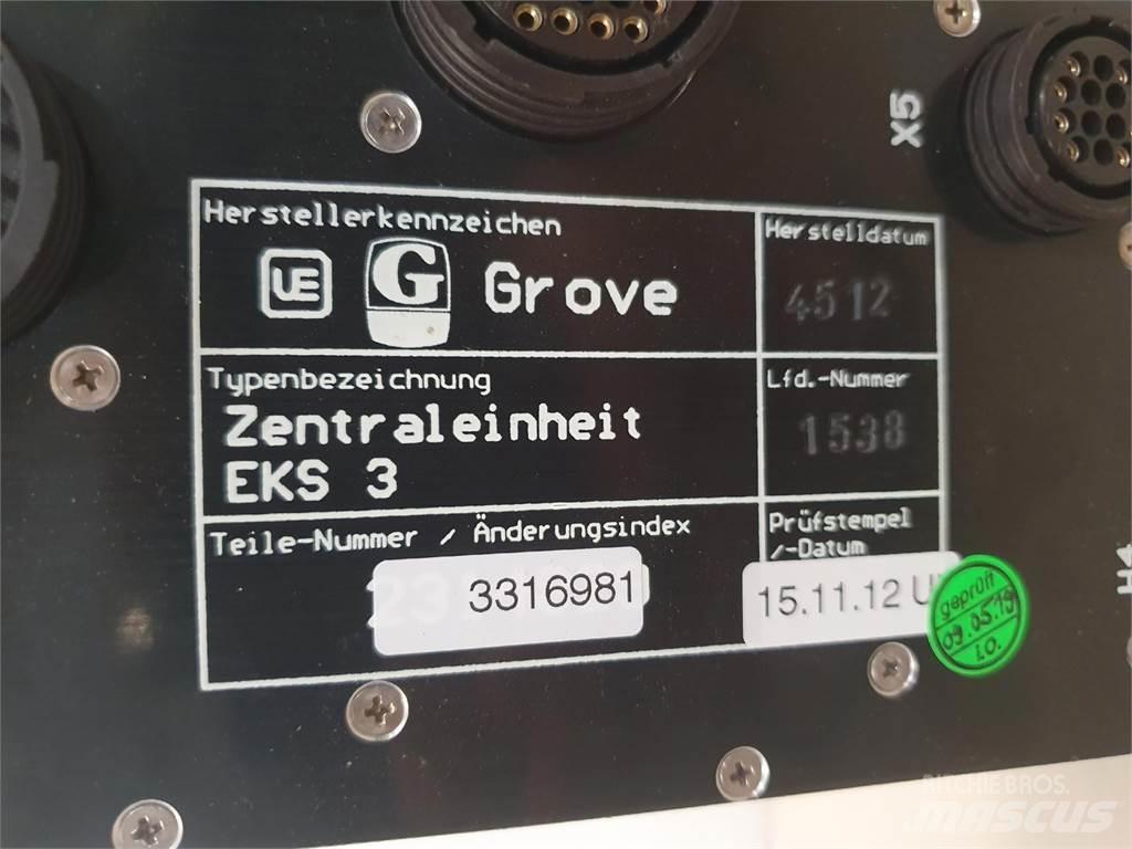 Grove EKS 3 LMB Kranar, delar och tillbehör