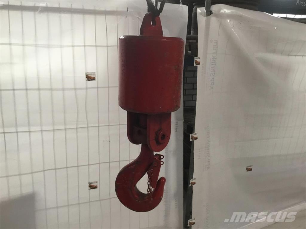  Hookball 5 ton Kranar, delar och tillbehör