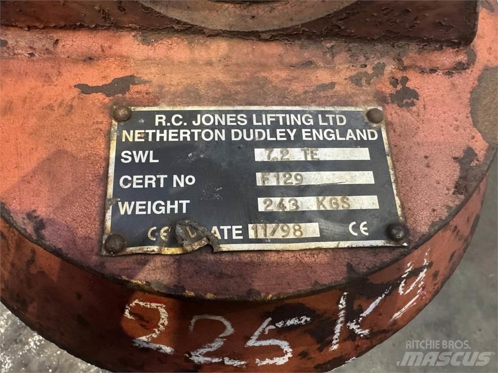  Hookball 7.2 ton Kranar, delar och tillbehör