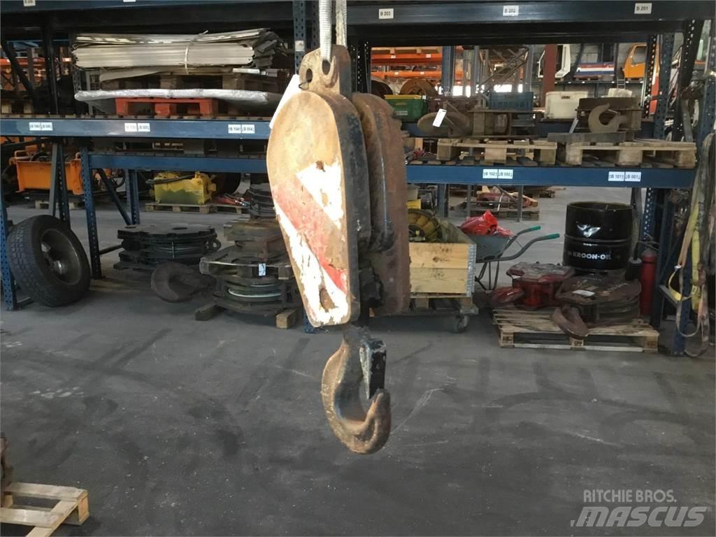  Hookblock 5ton Kranar, delar och tillbehör