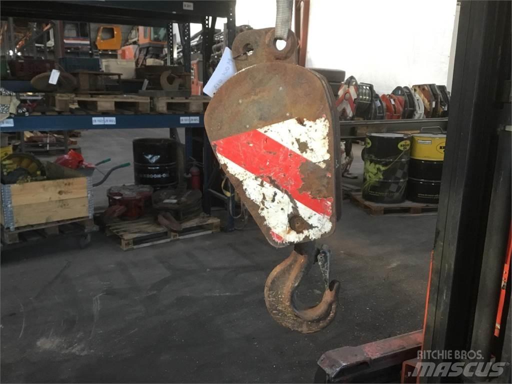  Hookblock 5ton Kranar, delar och tillbehör