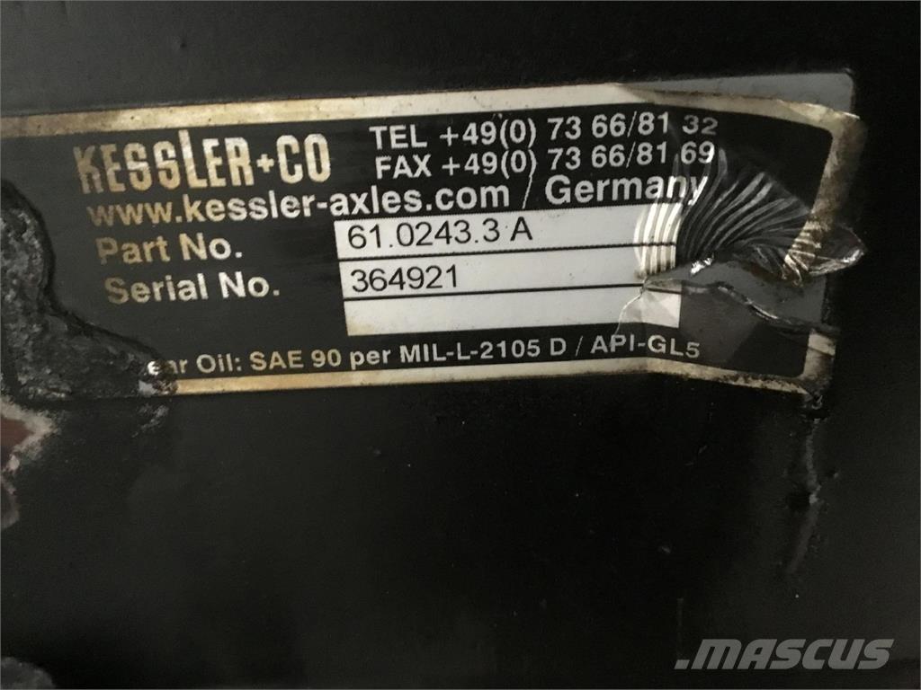 Kessler axle Hjulaxlar