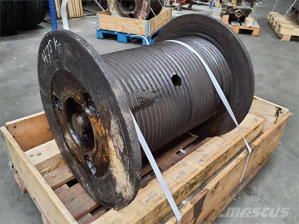 Krupp KMK 4070 winch Kranar, delar och tillbehör