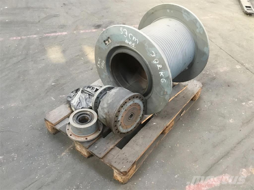Krupp KMK 4070 winch Kranar, delar och tillbehör