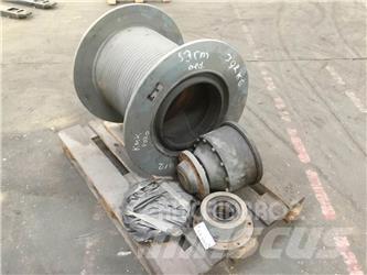 Krupp KMK 4070 winch Kranar, delar och tillbehör