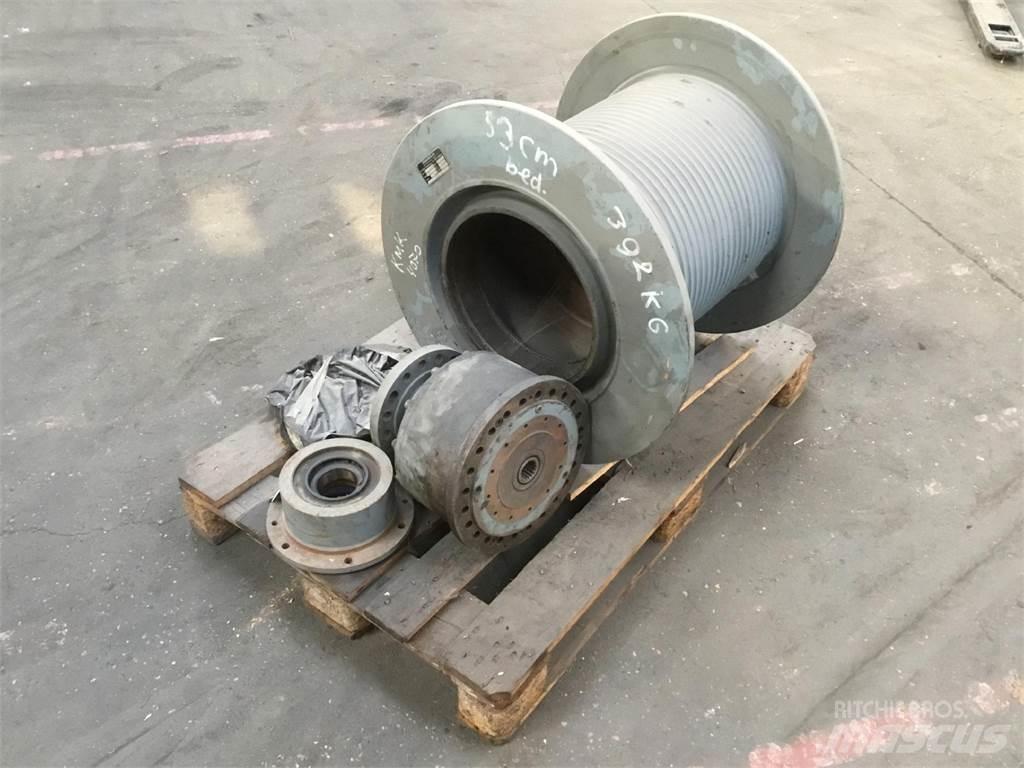 Krupp KMK 4070 winch Kranar, delar och tillbehör