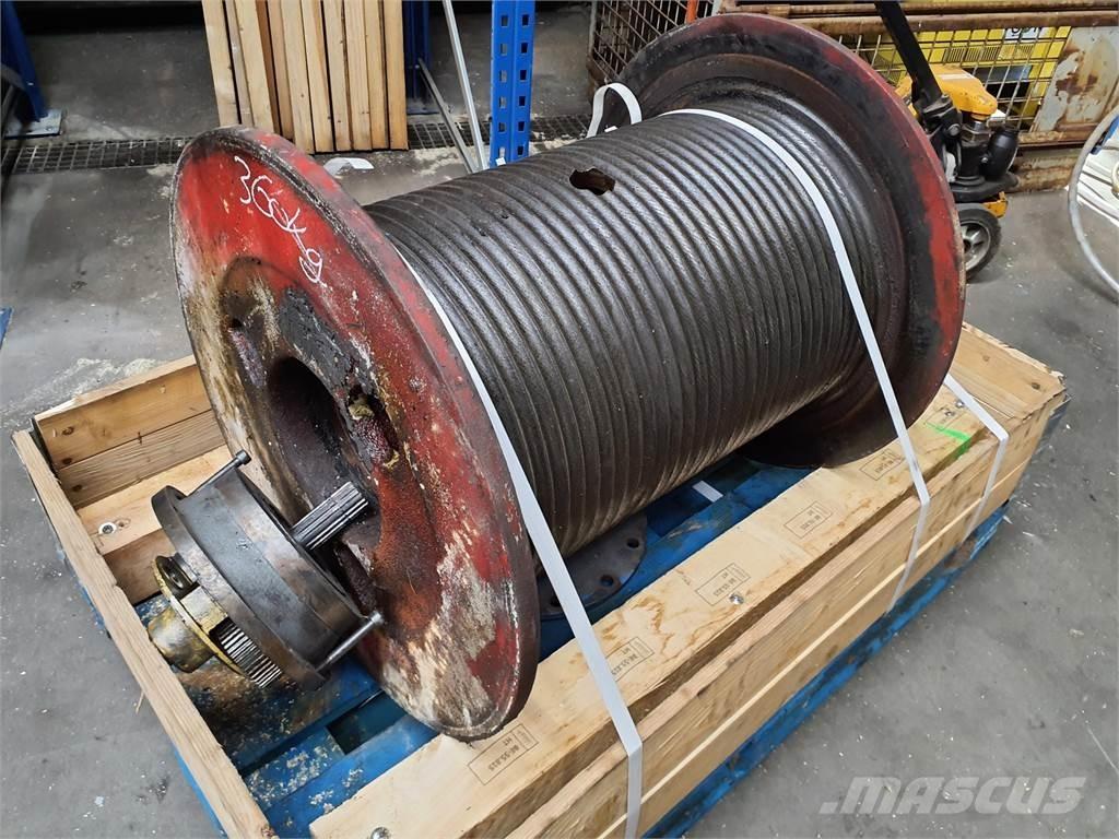 Krupp KMK 4070 winch Kranar, delar och tillbehör