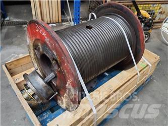 Krupp KMK 4070 winch Kranar, delar och tillbehör