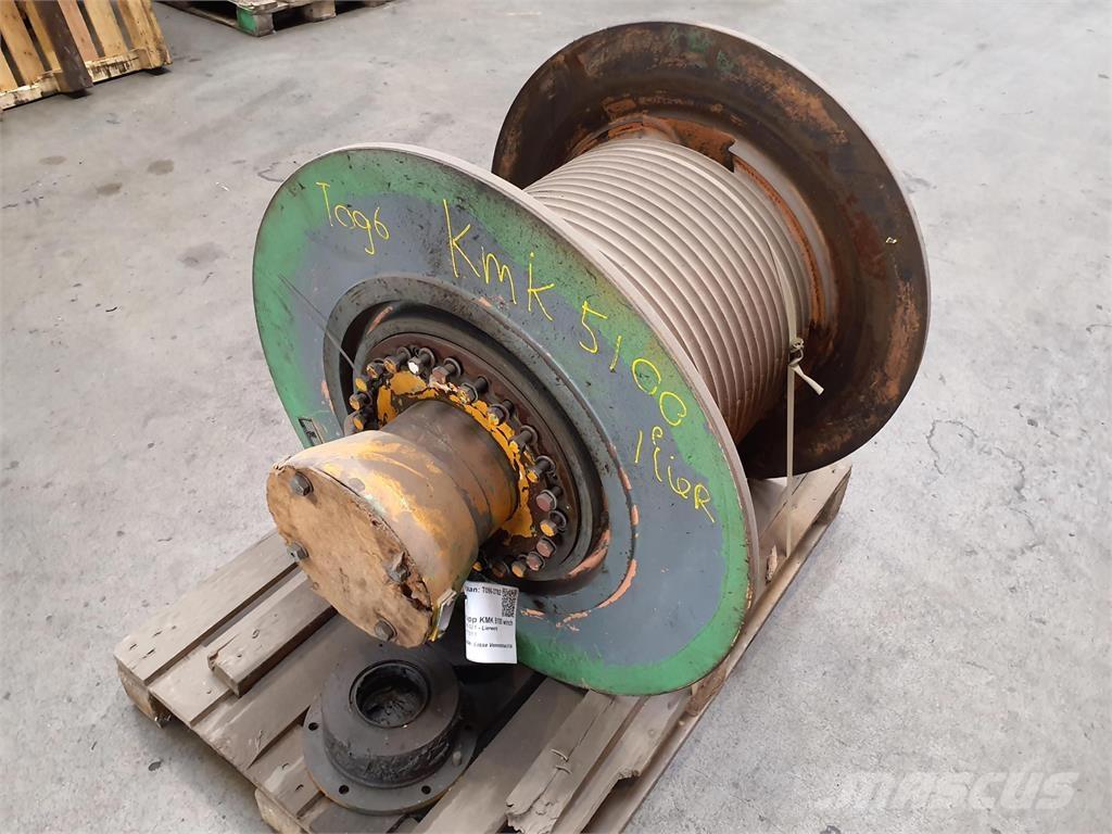 Krupp KMK 5100 winch Kranar, delar och tillbehör