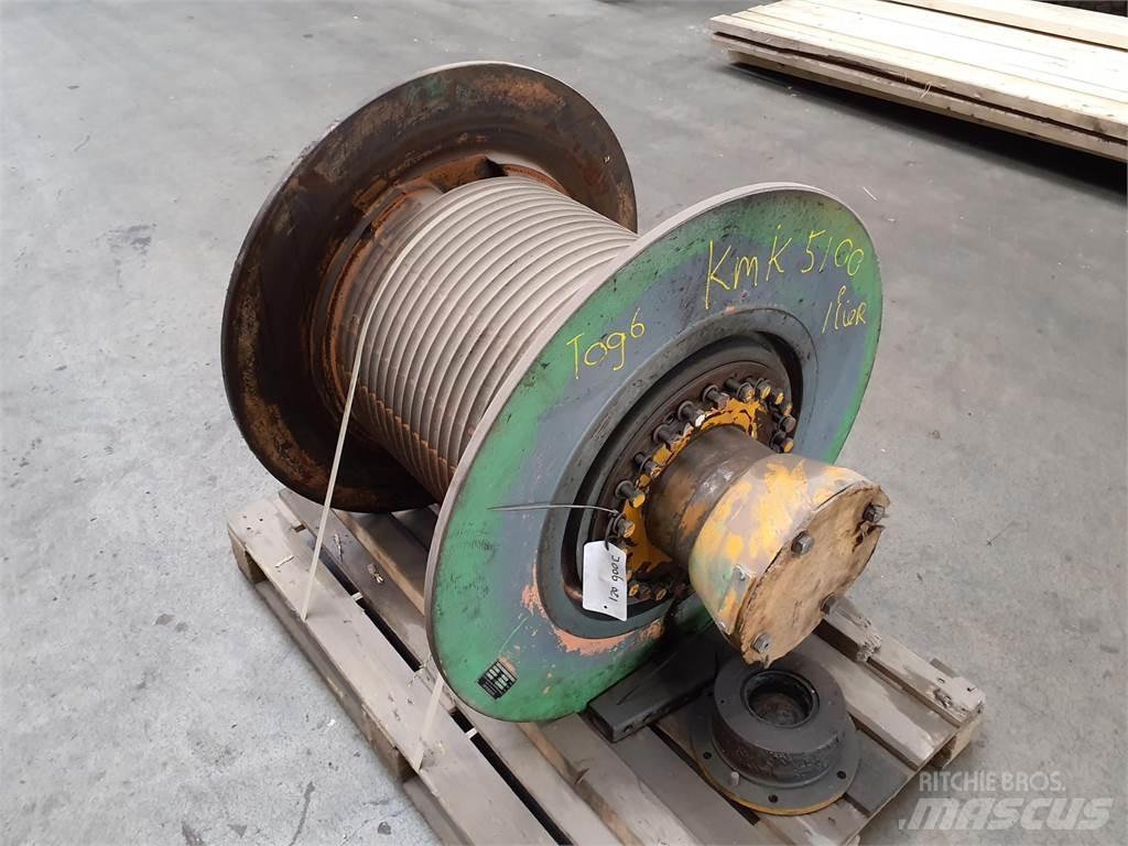 Krupp KMK 5100 winch Kranar, delar och tillbehör