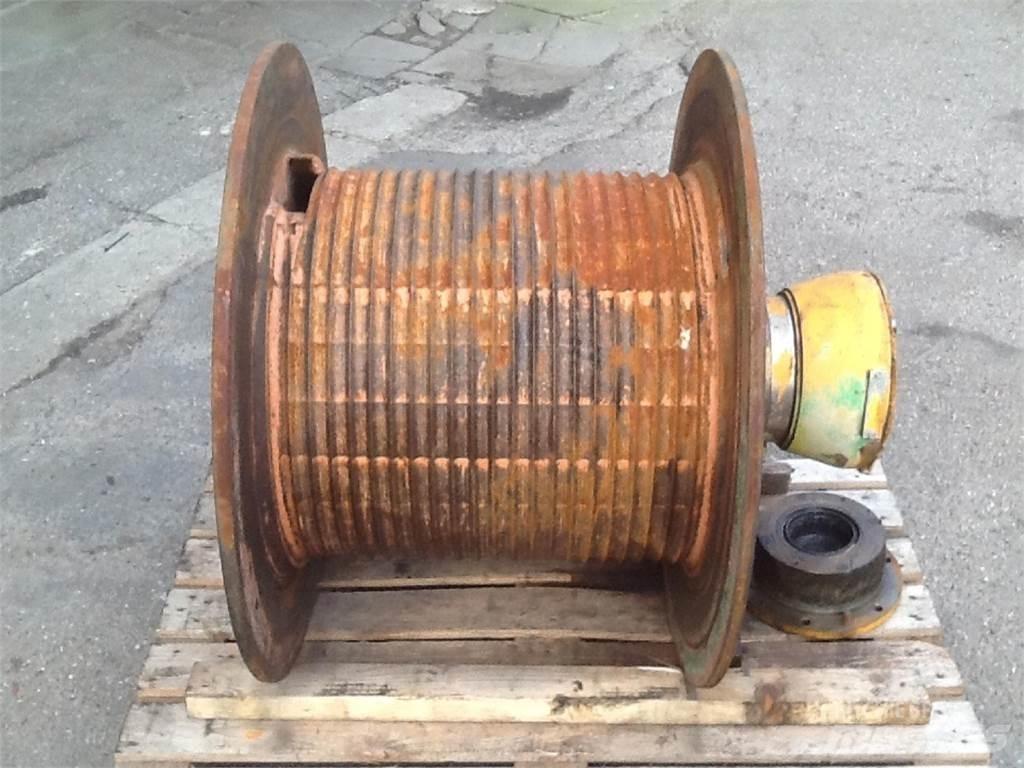 Krupp KMK 5100 winch Kranar, delar och tillbehör