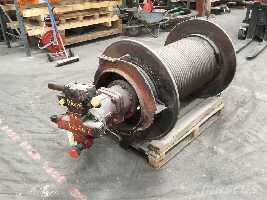 Krupp KMK 8350 winch Kranar, delar och tillbehör