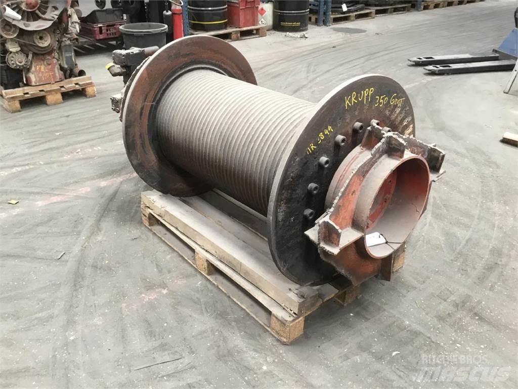 Krupp KMK 8350 winch Kranar, delar och tillbehör