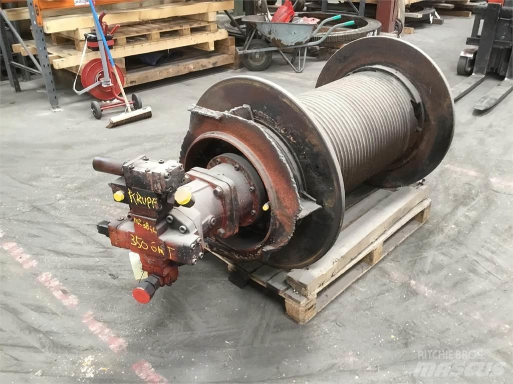 Krupp KMK 8350 winch Kranar, delar och tillbehör