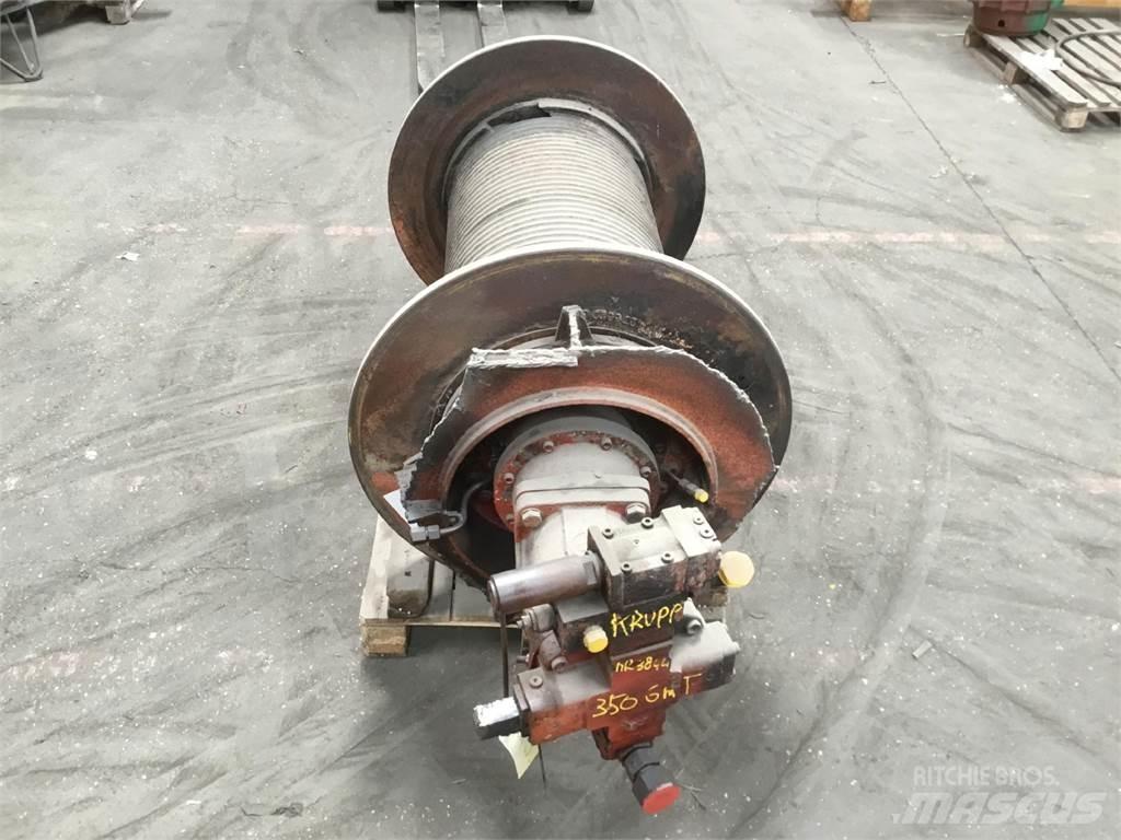 Krupp KMK 8350 winch Kranar, delar och tillbehör