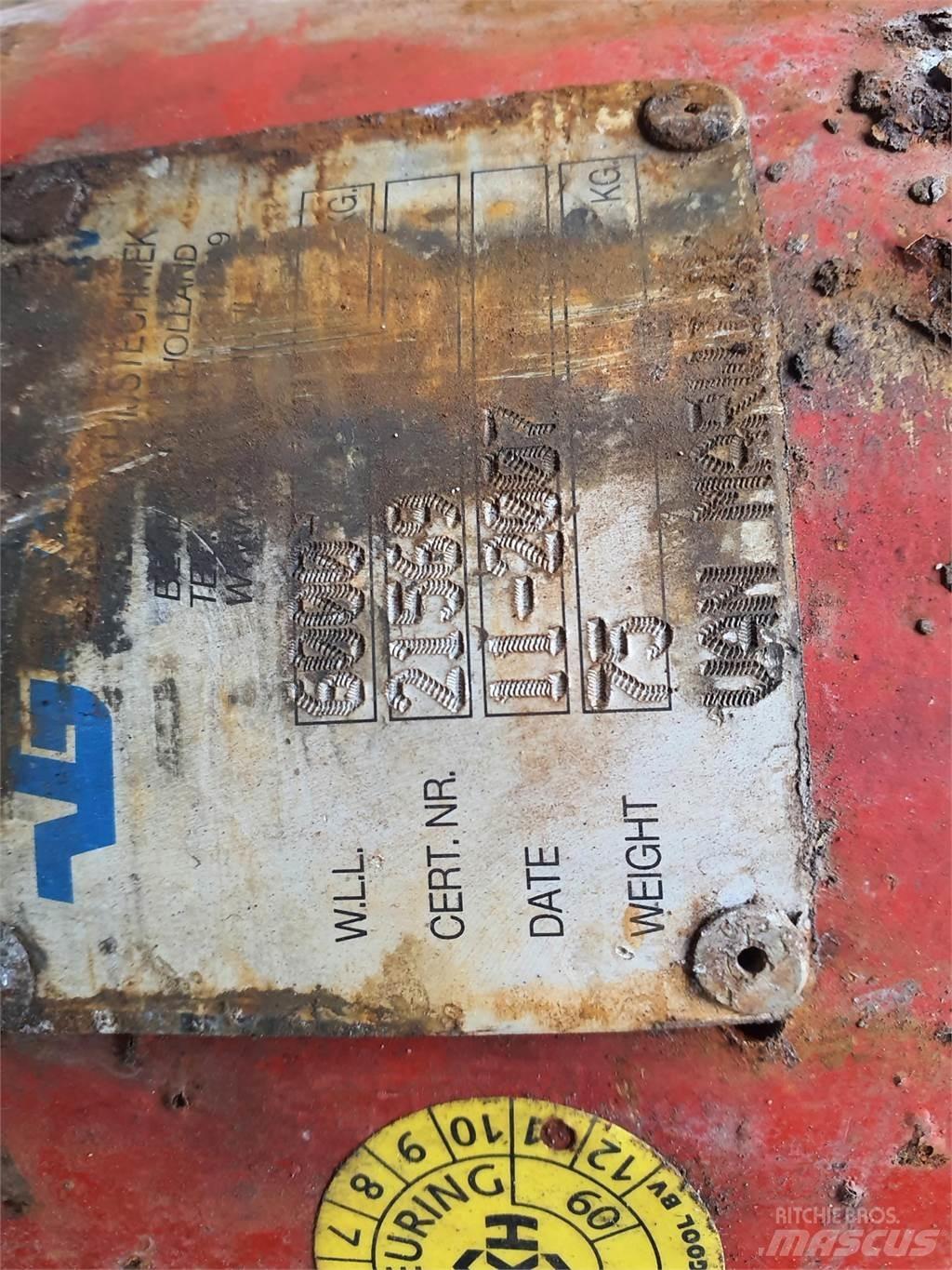 Liebherr Hookball 6T Kranar, delar och tillbehör