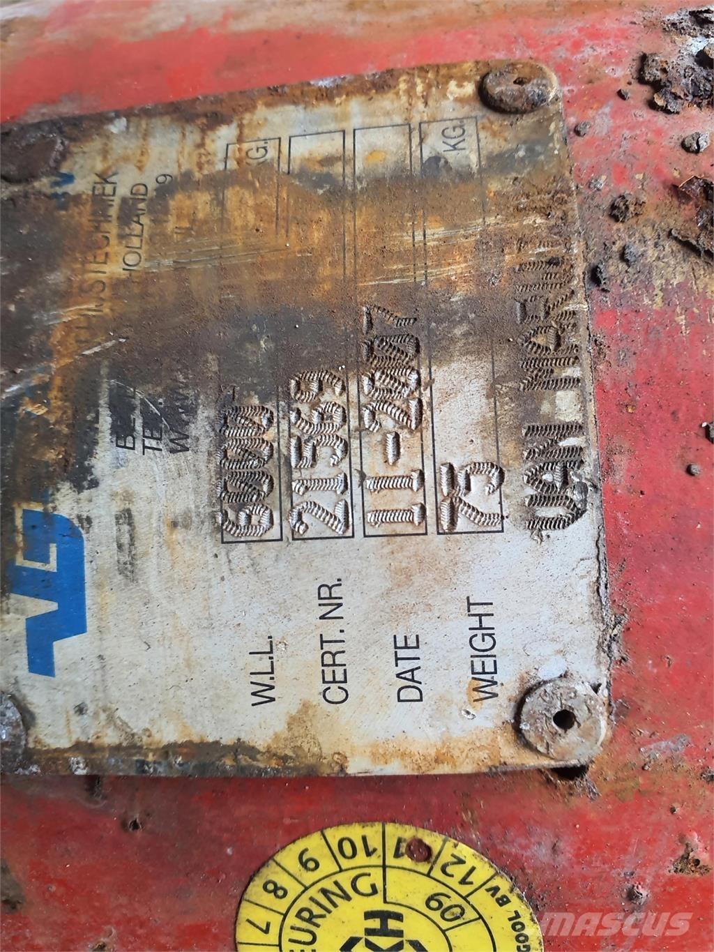 Liebherr Hookball 6T Kranar, delar och tillbehör