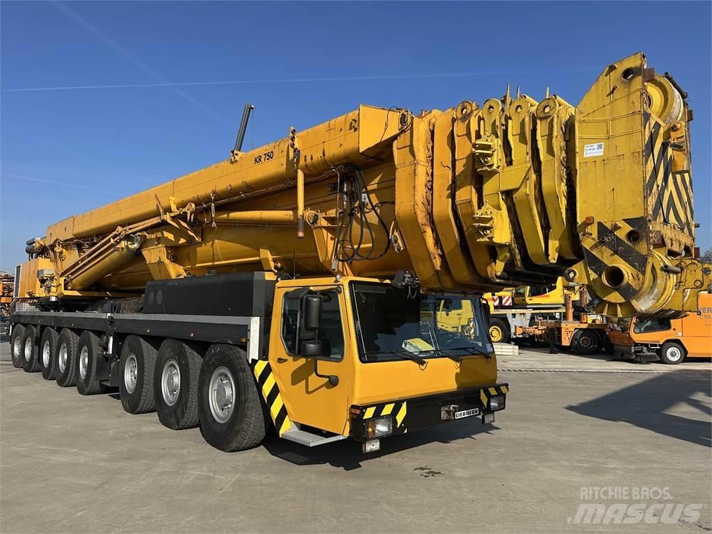 Liebherr LTM 1500 Allterrängkranar