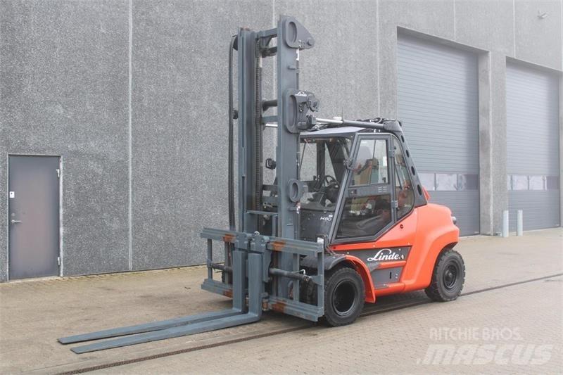 Linde H80 Dieselmotviktstruckar