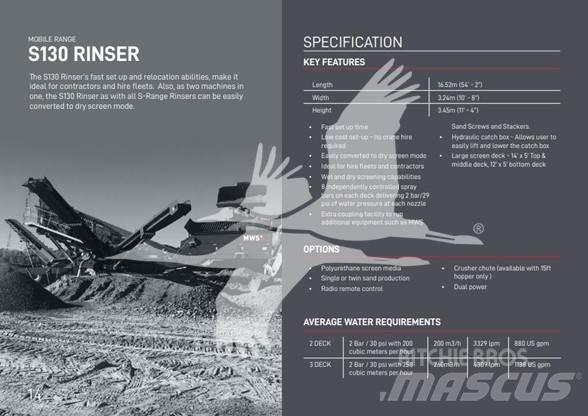 MWS S130 Entreprenad - Övrigt