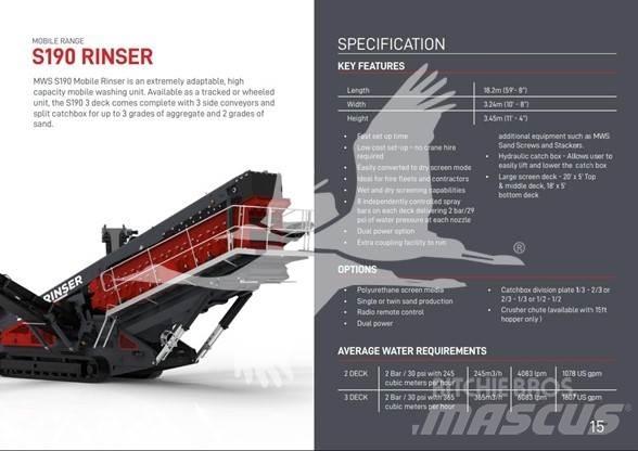 MWS S190 Entreprenad - Övrigt