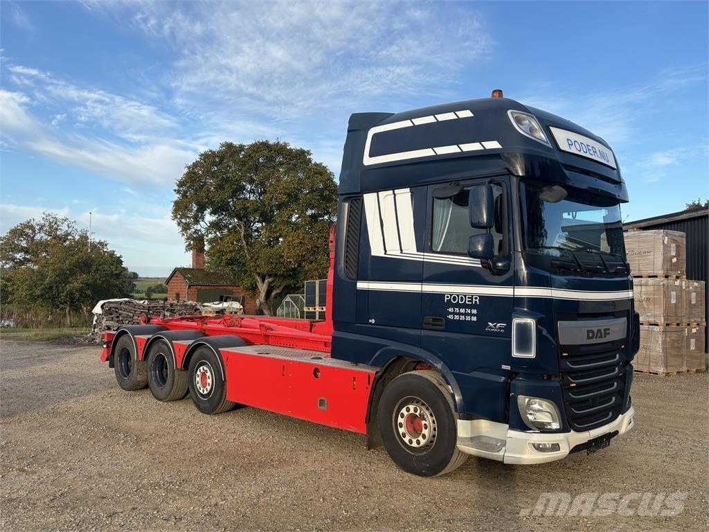 DAF XF 510 FAK 8X2 Lastväxlare/Krokbilar