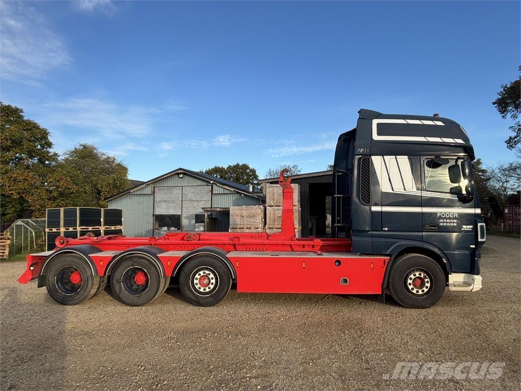 DAF XF 510 FAK 8X2 Lastväxlare/Krokbilar