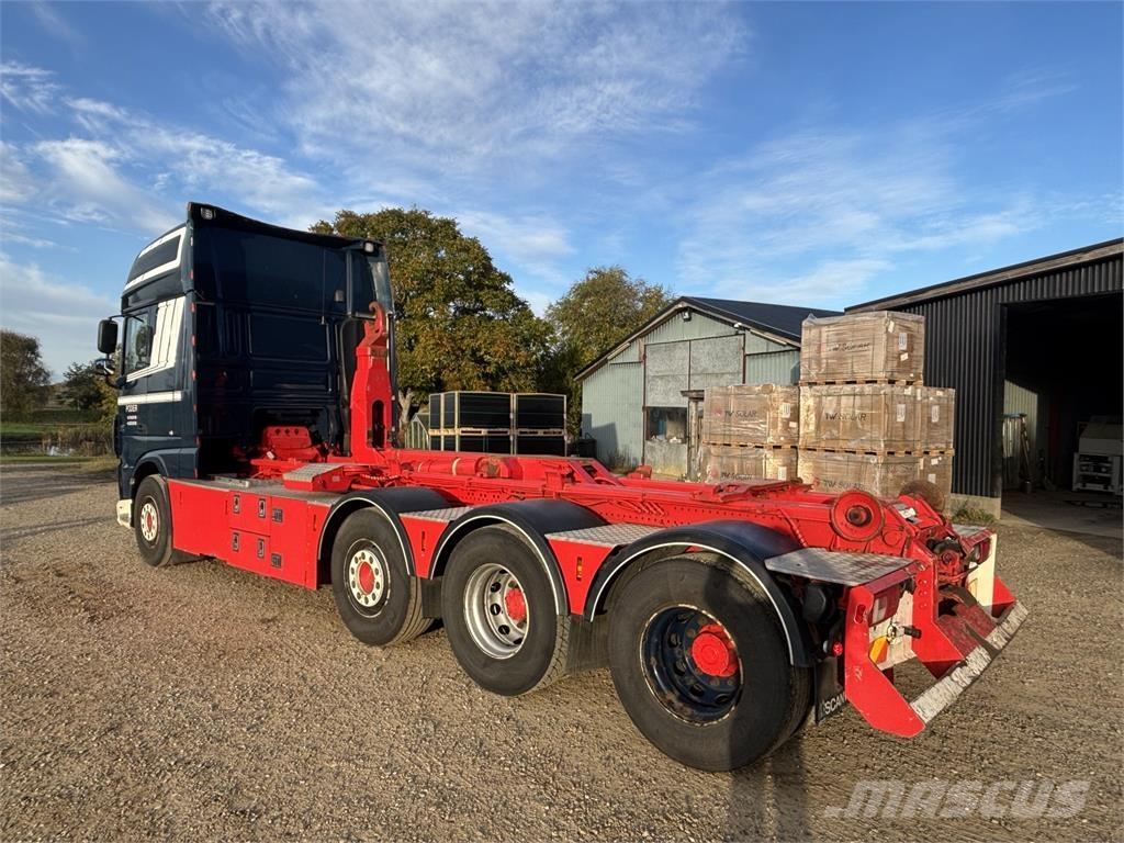 DAF XF 510 FAK 8X2 Lastväxlare/Krokbilar